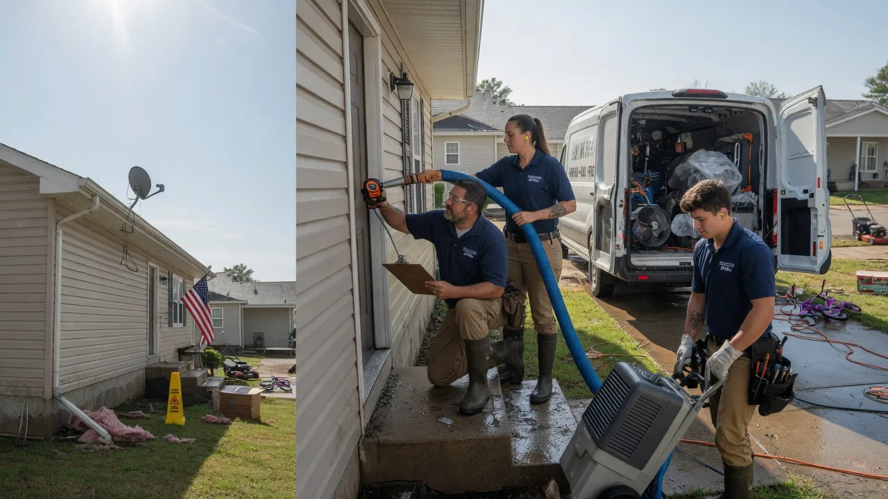 Ceiling Water Damage Restoration in Orbisonia, PA near me